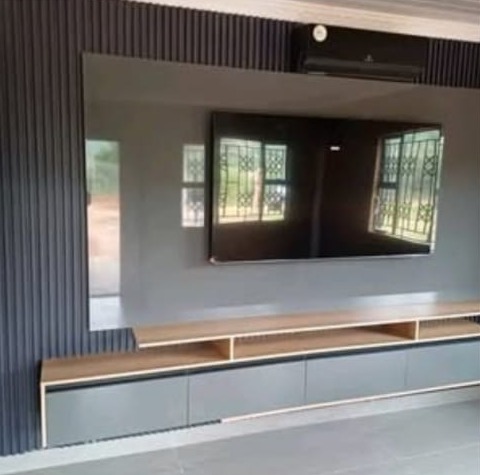 Walnut Media Console