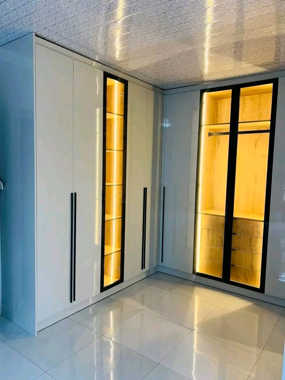 Gilded Glass Wardrobe
